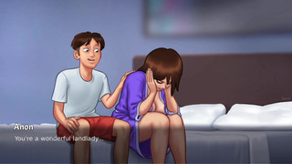 New nebour aunty make seen with anon in summer time saga t