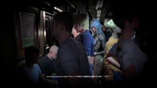 3D Horny Slut Babe Wearing Hot Bodystockings Got Fucked on the Bus